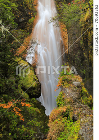 秋天的Sanbontaki葉子Norikura Kogen 70693862