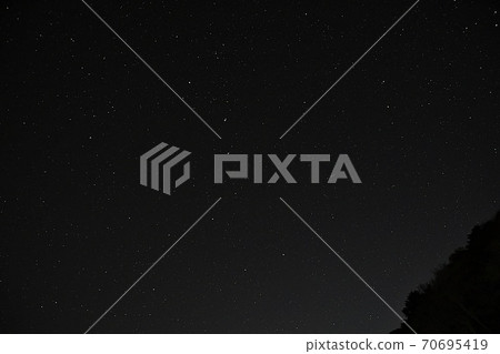 Big Dipper seen from Lake Shoji 70695419