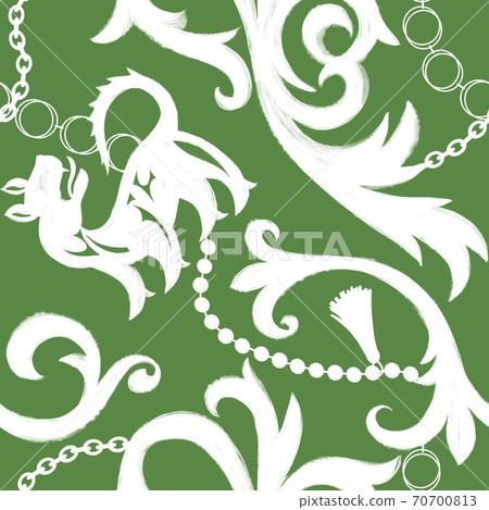 Baroque style seamless pattern Baroque style seamless pattern 70700813