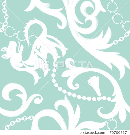 Baroque style seamless pattern Baroque style seamless pattern 70700817