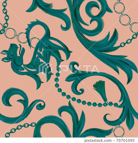 Baroque background 70701095