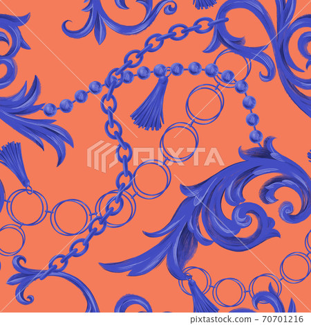 Baroque style background Baroque style background 70701216
