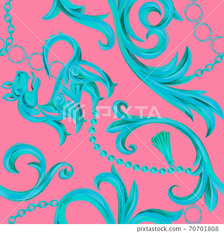 Vintage Baroque background. Vintage Baroque background. 70701808