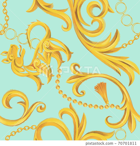 Vintage Baroque background. 70701811