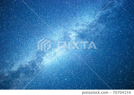 Vibrant night sky with stars and nebula and galaxy. Deep sky astrophoto Vibrant night sky with stars and nebula and galaxy. Deep sky astrophoto 70704159