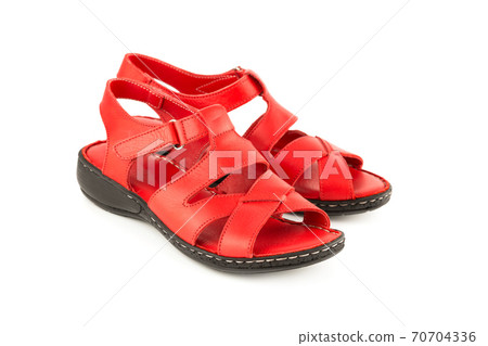 Pair of red shoes Pair of red shoes 70704336