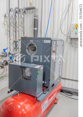 Professional equipment for 3D printing in the workshop. Moscow, Russia Professional equipment for 3D printing in the workshop. Moscow, Russia 70704672