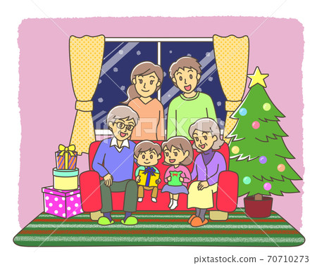 Christmas family 70710273