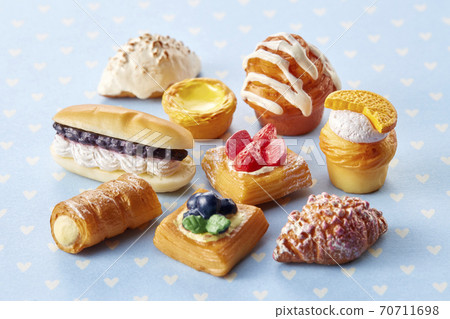 精緻的微型食品---麵包房 70711698