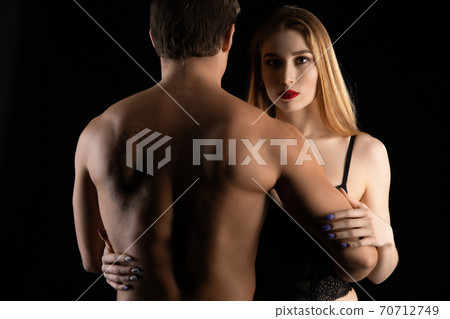 Sexy couple in love during sexual roleplay Sexy couple in love during sexual roleplay 70712749