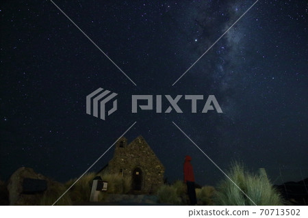 牧羊人教堂,德卡波,特卡波,湖,星空,宇宙(新西蘭) 牧羊人教堂,德卡波,特卡波,湖,星空,宇宙(新西蘭) 70713502