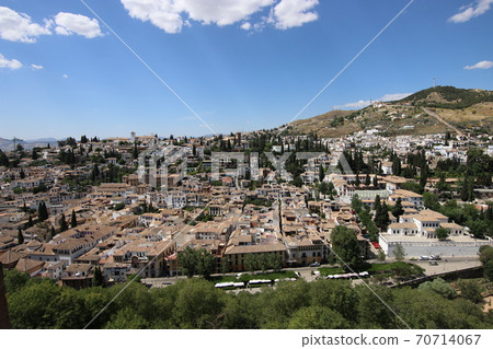 Alcazaba, Albayzin district, Granada, Alhambra Alcazaba, Albayzin district, Granada, Alhambra 70714067