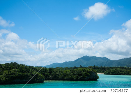沖繩縣石垣島川平灣 70714277