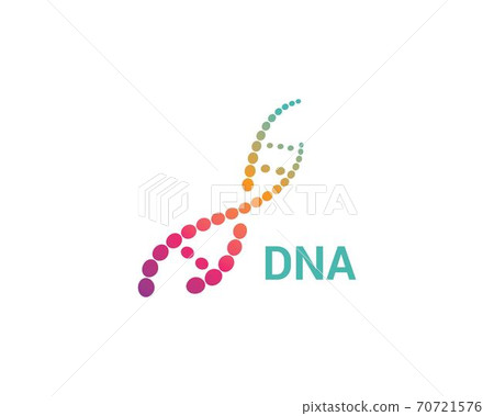 DNA logo vector - Stock Illustration [70721576] - PIXTA