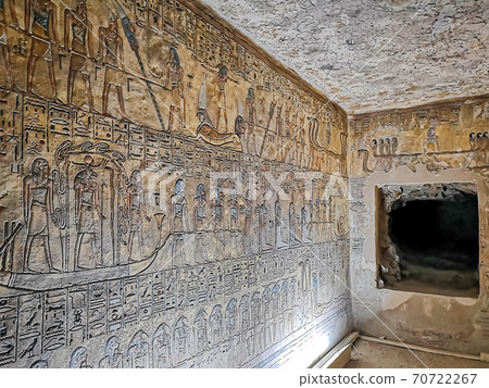 Tomb KV14, the tomb of the Egyptian pharaoh Tausert and her successor Setnakhtu, Valley of the Kings, Luxor, Egypt 70722267
