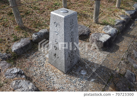 京都桂河的石柱 京都桂河的石柱 70723300