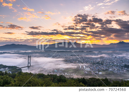 《Saitama Prefecture》 Chichibu Sea of Clouds / Dawn 《Saitama Prefecture》 Chichibu Sea of Clouds / Dawn 70724568