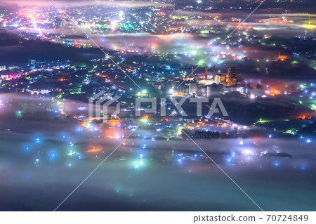 《Saitama Prefecture》 Chichibu Sea of Clouds / Night View 《Saitama Prefecture》 Chichibu Sea of Clouds / Night View 70724849