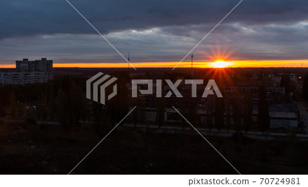 Sunrise over the City of Kharkiv, Ukraine Sunrise over the City of Kharkiv, Ukraine 70724981