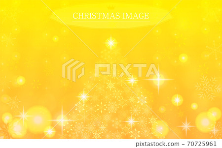 Glittering Christmas image background material with frame Glittering Christmas image background material with frame 70725961