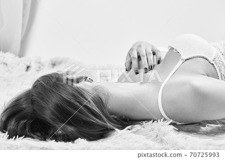 woman in lingerie woman in lingerie 70725993