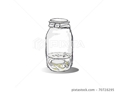 手繪儲物瓶圖 70728295