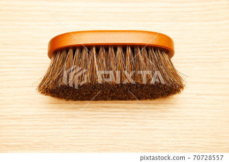Horsehair brush used for shoe polishing Horsehair brush used for shoe polishing 70728557