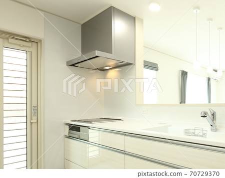 System kitchen in newly built housing LDK 70729370