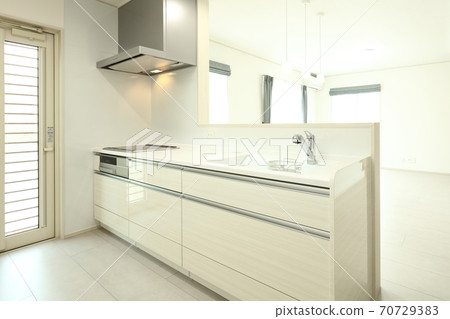 System kitchen in newly built housing LDK 70729383