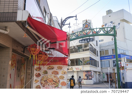 Cityscape: Shopping street in front of the north exit of Shimo-Akatsuka Station, Itabashi-ku, Tokyo Cityscape: Shopping street in front of the north exit of Shimo-Akatsuka Station, Itabashi-ku, Tokyo 70729447