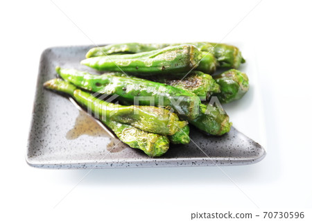 烤的Manganji辣椒 烤的Manganji辣椒 70730596