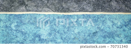 abstract landscape created with amate bark papers abstract landscape created with amate bark papers 70731340
