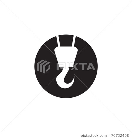 Crane sign symbol logo design template 70732498
