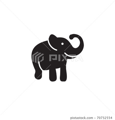 Elephant animal logo design template Elephant animal logo design template 70732554