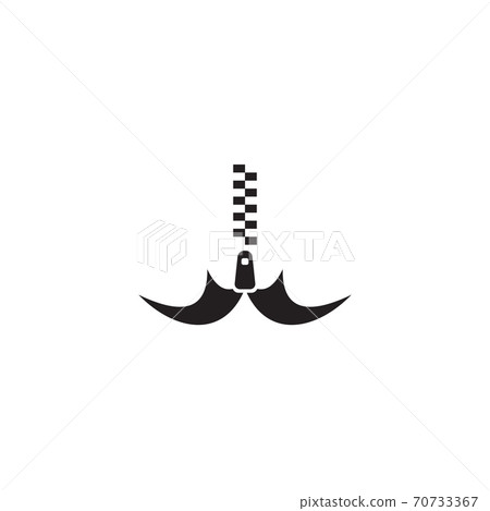 Zipper for clothing logo design template Zipper for clothing logo design template 70733367