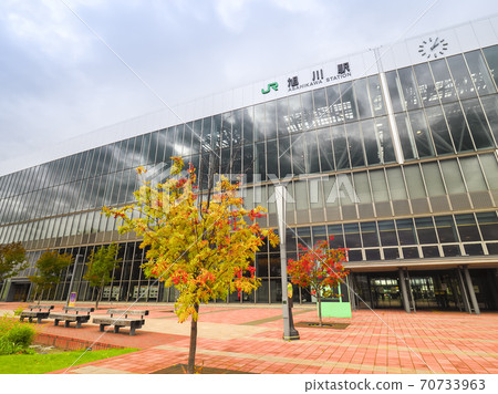 JR旭川站大樓和秋葉/旭川站,日本 JR旭川站大樓和秋葉/旭川站,日本 70733963