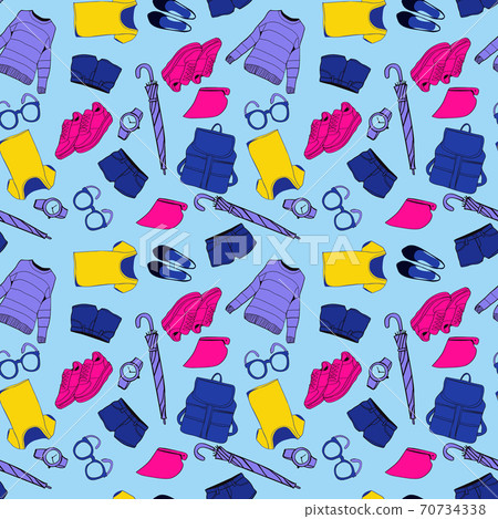 pattern of fashion clothes and accessories outfit pattern of fashion clothes and accessories outfit 70734338