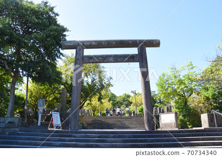高森西鄉就寢的南shu神社的鳥居 高森西鄉就寢的南shu神社的鳥居 70734340