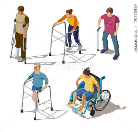 People with leg injuries, bone breaks People with leg injuries, bone breaks 70735459