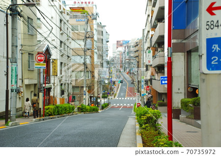 從東京文京區湯島到御茶水的清水坂 70735972