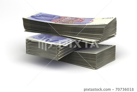 Stack of Pound - Stock Illustration [70736018] - PIXTA