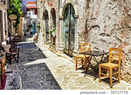 Charming old villages of Greece. Chalki, Naxos island Charming old villages of Greece. Chalki, Naxos island 70737779