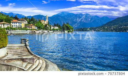 Lakes of  Italy - beautiful villages of Lago di Como, Tremezzina 70737804