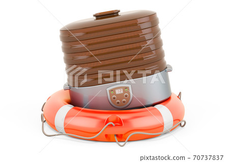 Service and repair of food dehydrator, 3D rendering Service and repair of food dehydrator, 3D rendering 70737837