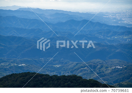 Prefectural Akagi Park Scenery from Torii Pass Early autumn scenery Prefectural Akagi Park Scenery from Torii Pass Early autumn scenery 70739681