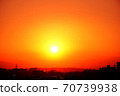 Sunset sky 70739938