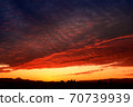 Sunset sky 70739939