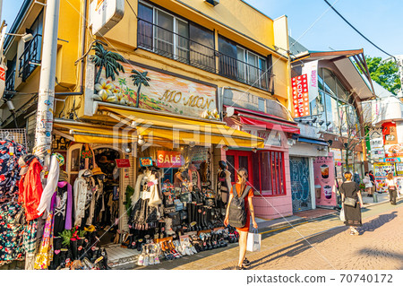 東京原宿竹下通周圍的風景 東京原宿竹下通周圍的風景 70740172