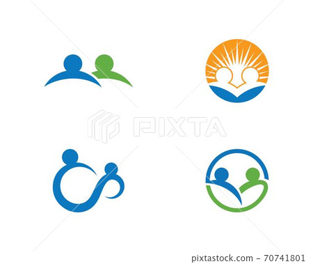 community care Logo template 70741801