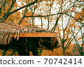 Autumn hut 70742414